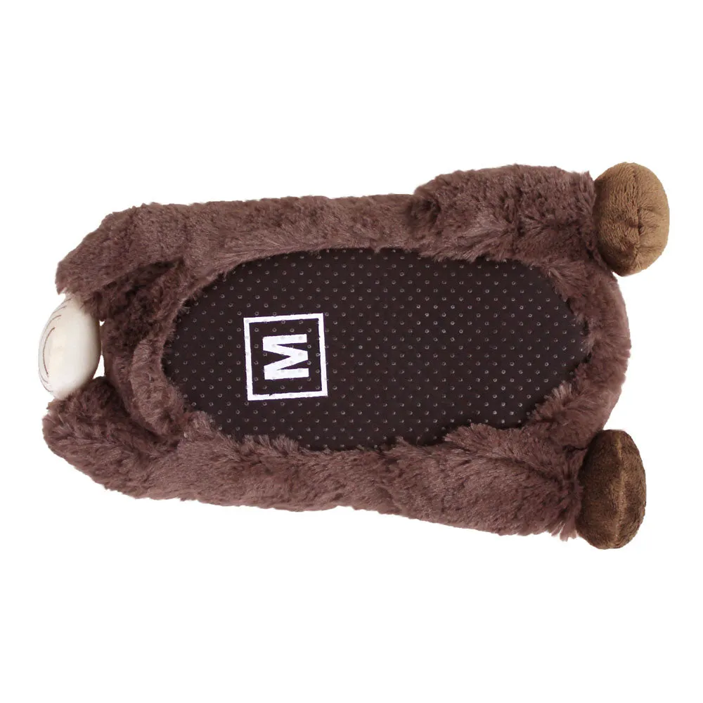 Animal Slippers JulesRoche Plush Full-Foot Design Women's Size 7