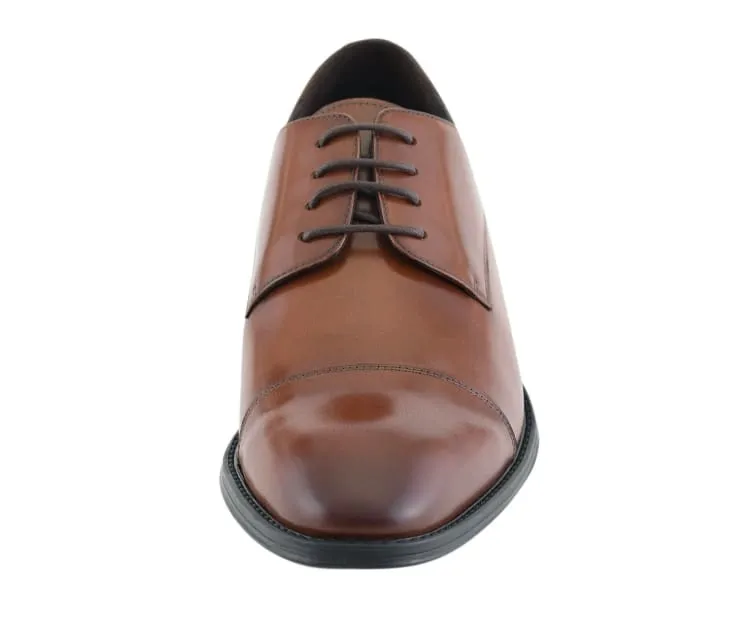 Asher Green Ag1468 Tan Men’s Leather Dress Shoes