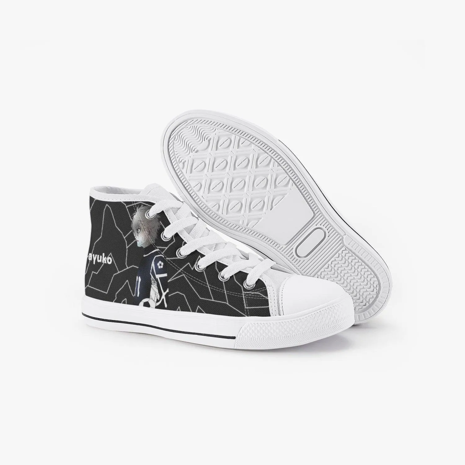 Blue Lock Rin Itoshi Kids A-Star High Anime Shoes
