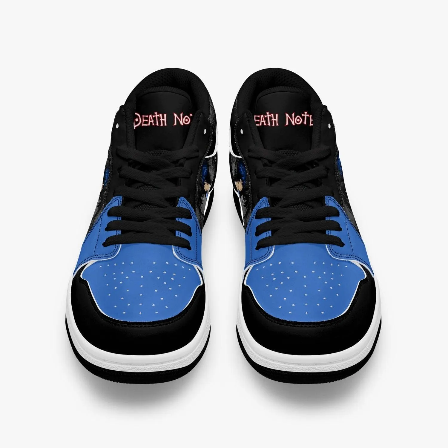 Death Note 'L' blue hair JD1 Low Anime Shoes