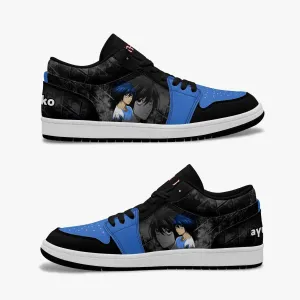 Death Note 'L' blue hair JD1 Low Anime Shoes