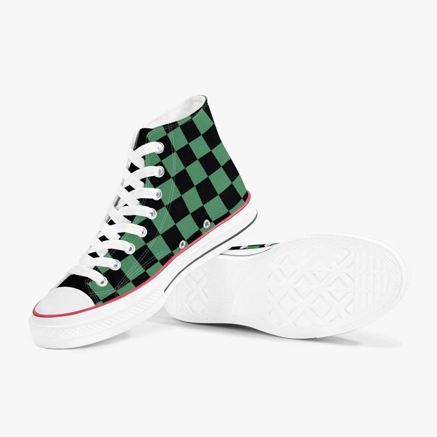 Demon Slayer Tanjiro Kamado A-Star High Anime Shoes
