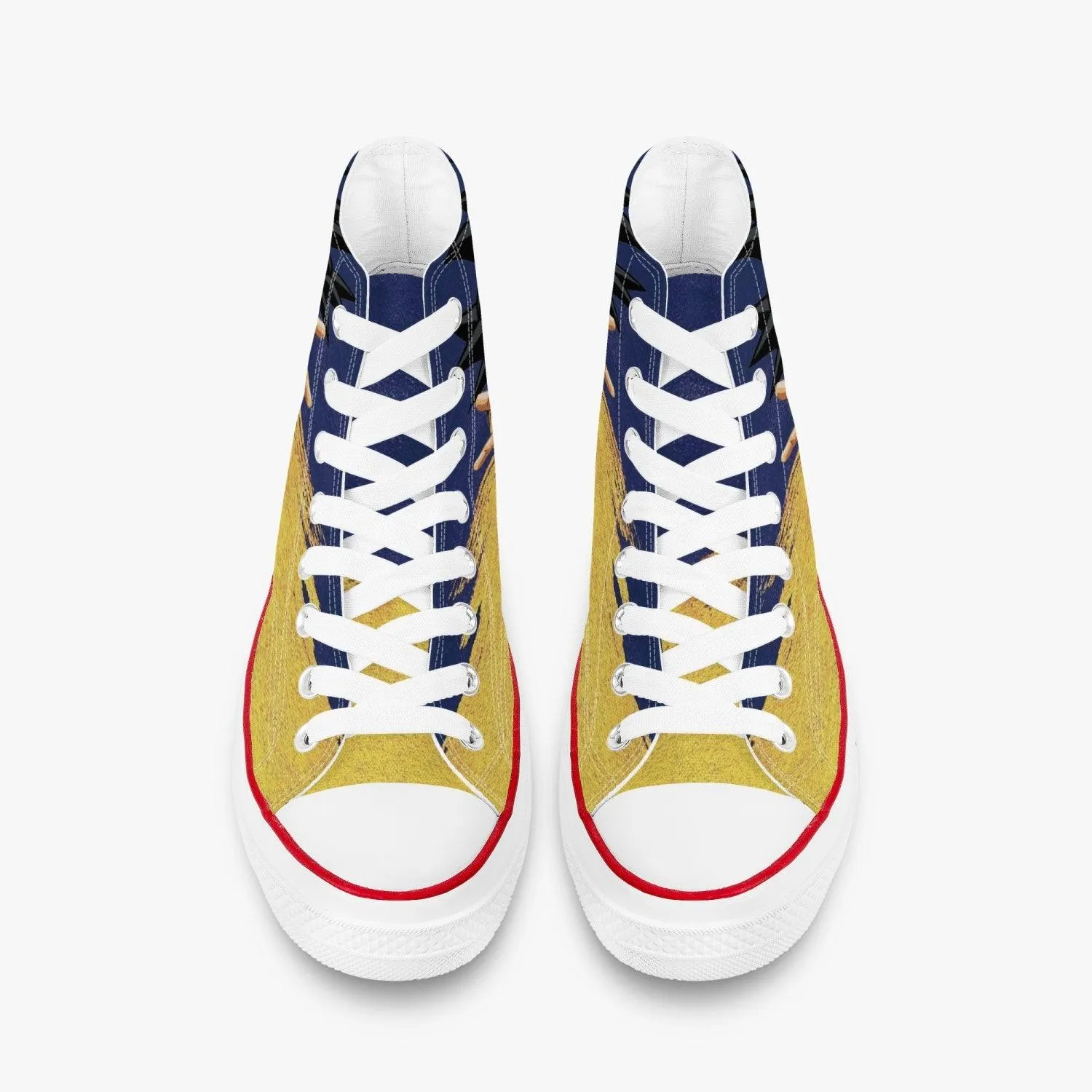 Dragon Ball Z Son Goku A-Star High White Anime Shoes