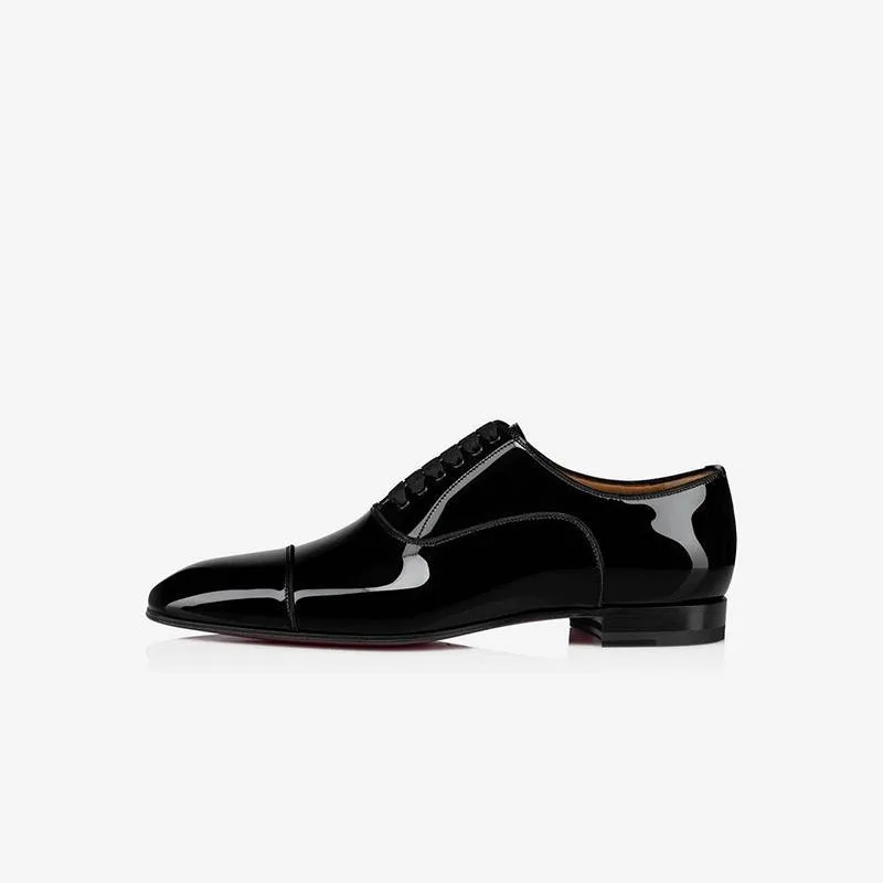Dress Shoes Patent Leather Low Tops