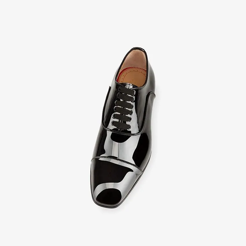 Dress Shoes Patent Leather Low Tops