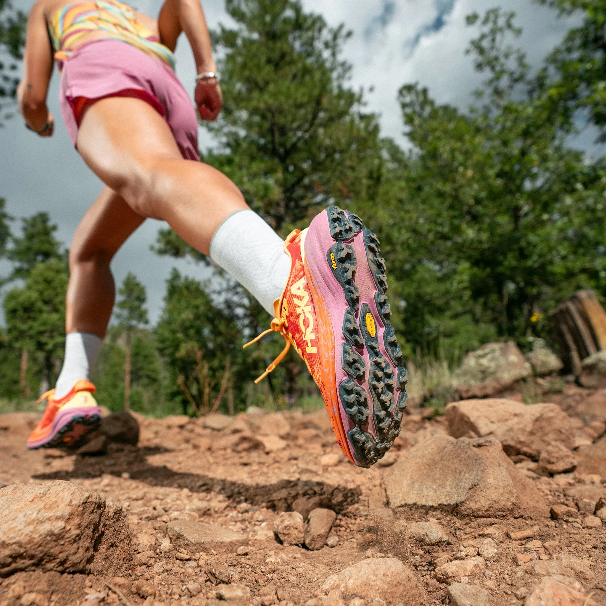 Hoka Speedgoat 6 Women's Sherbet Beet Root