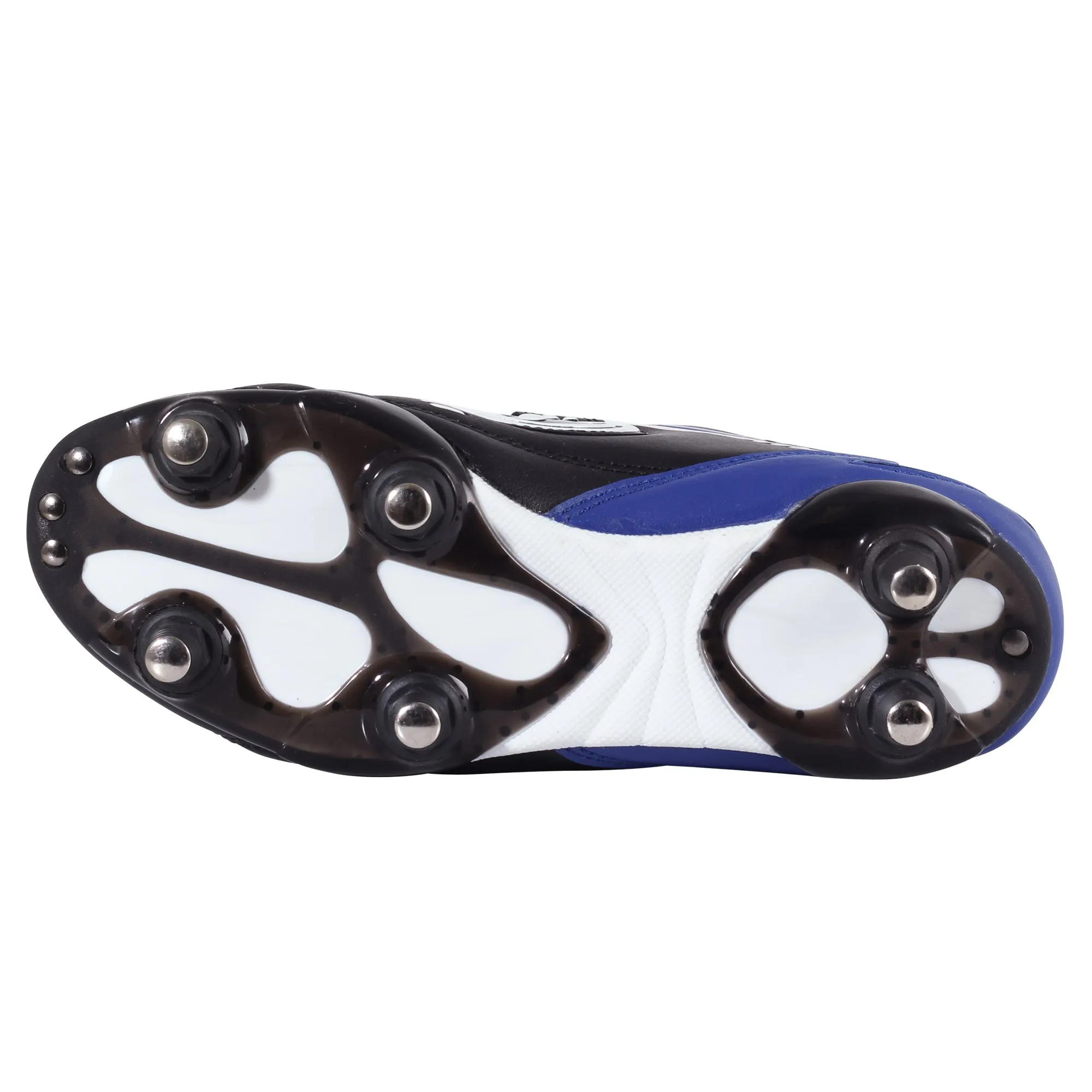 Junior Tribal 6 Stud Blue Football Boot