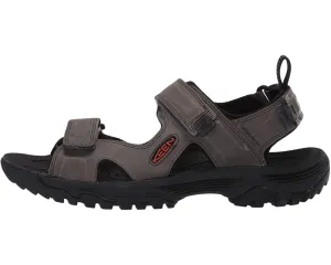 Keen - Men's Targhee III Open Toe Black/Grey Hiking Sandals 1022424