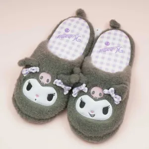 Kuromi Happy Face Slippers