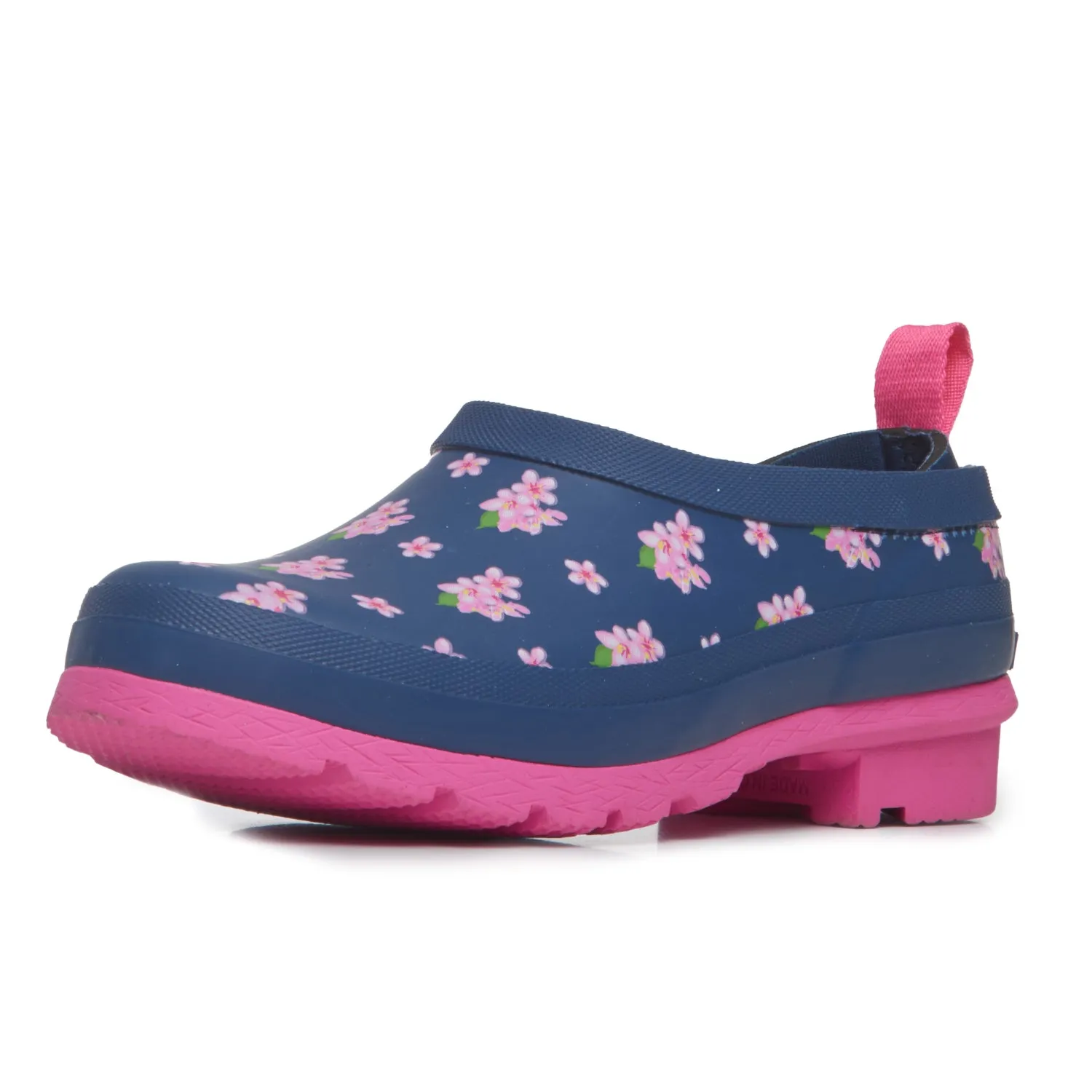 Laura Ashley Ladies Low Cut Rubber Rain Boots, Short Lightweight Waterproof Booties for Women