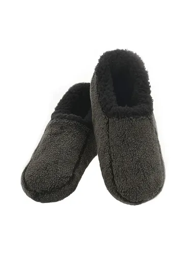 Men's Soft Slippers - Black