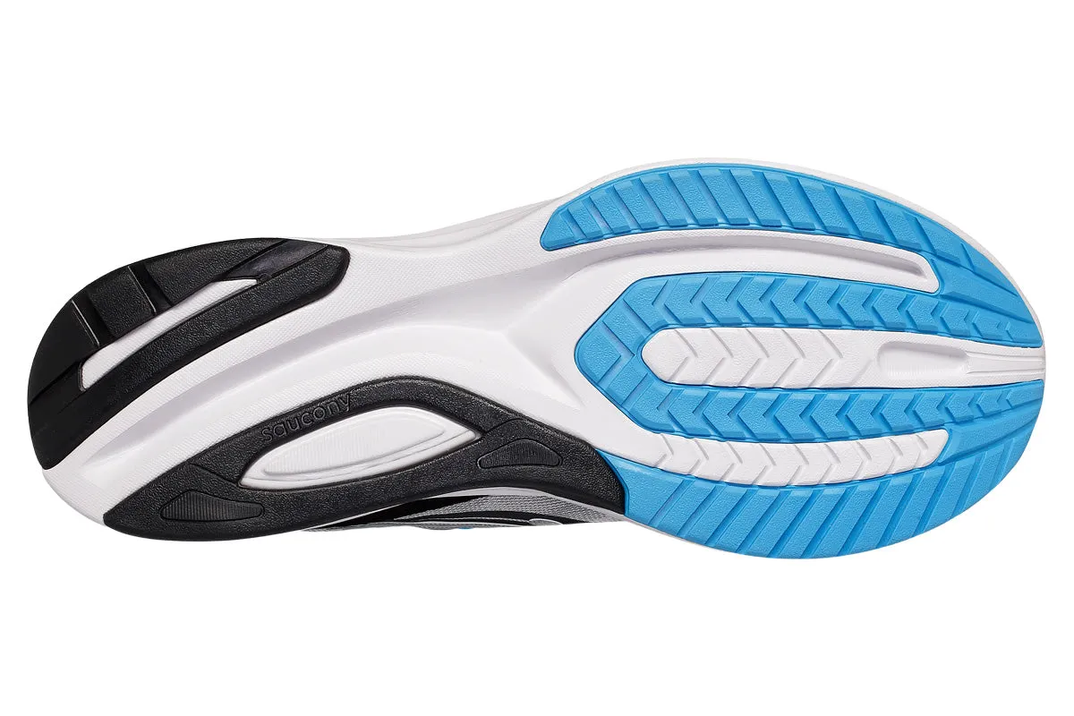 Saucony Guide 16 D Concrete/Viziblue Mens