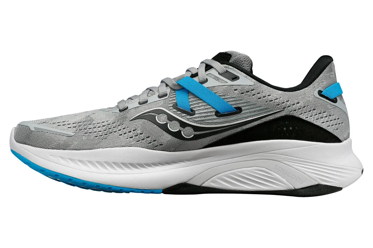 Saucony Guide 16 D Concrete/Viziblue Mens