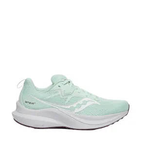 Saucony Women's Tempus 2 Running Shoes in Jade/Eggplant