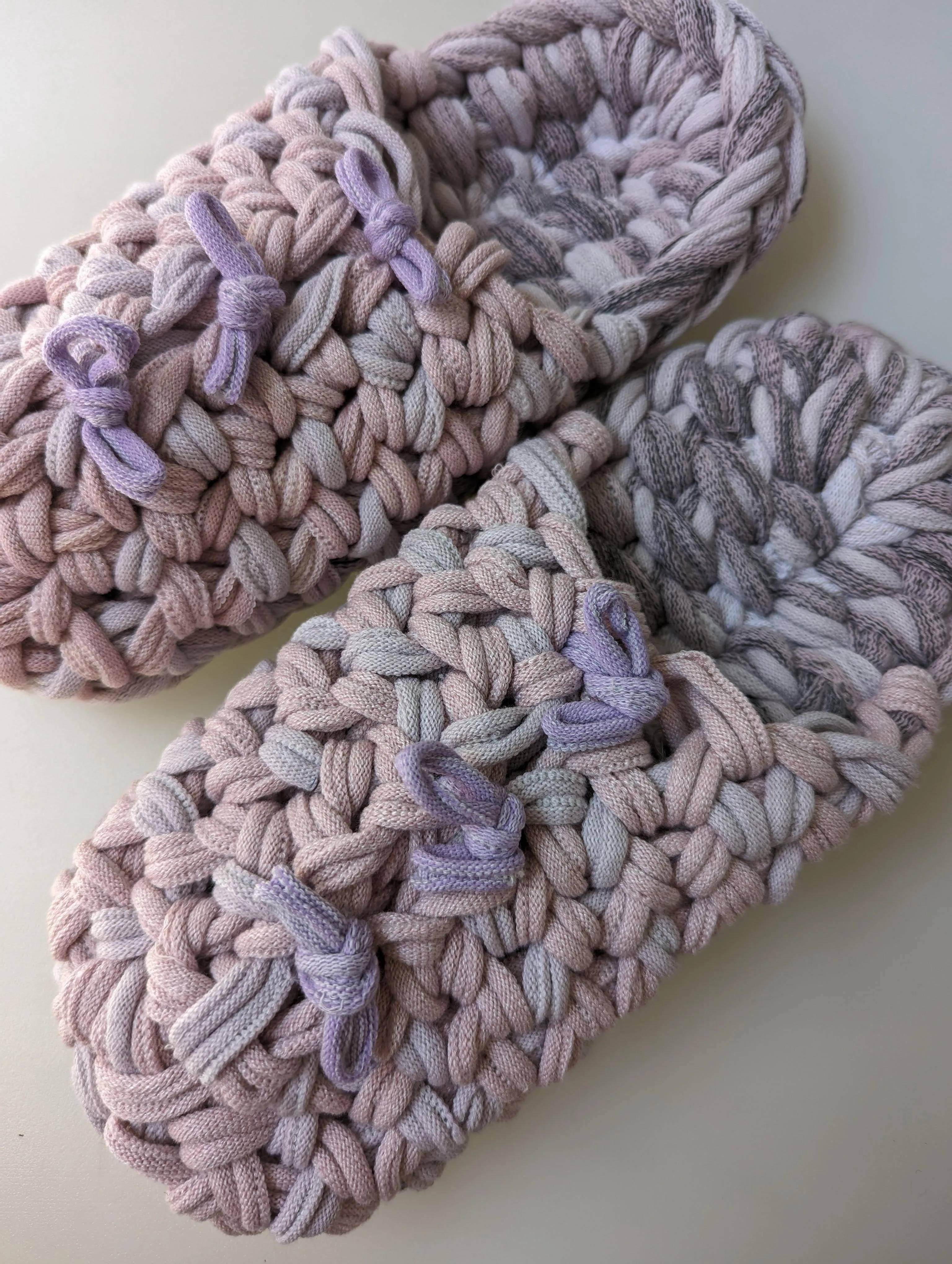 XL | Knit up-cycle slippers 2023-XL42 [XL]