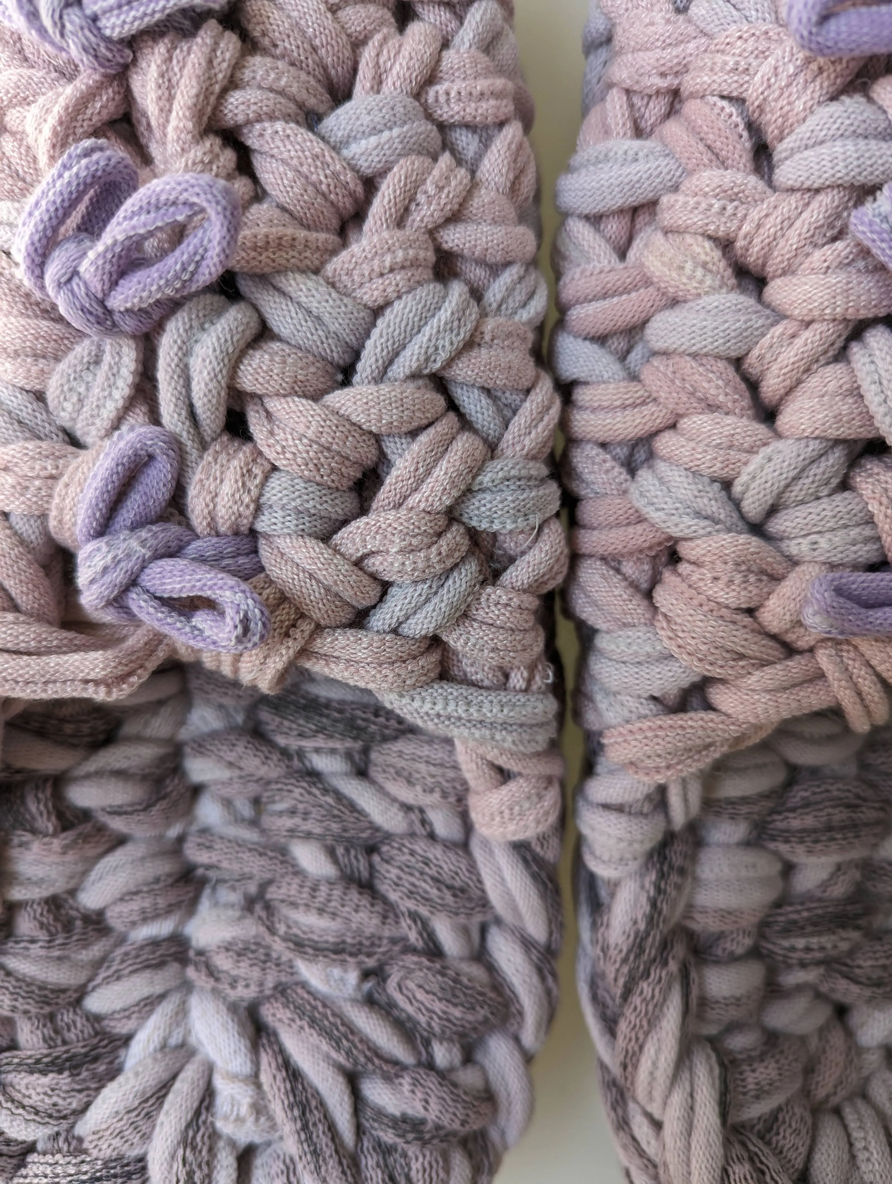 XL | Knit up-cycle slippers 2023-XL42 [XL]