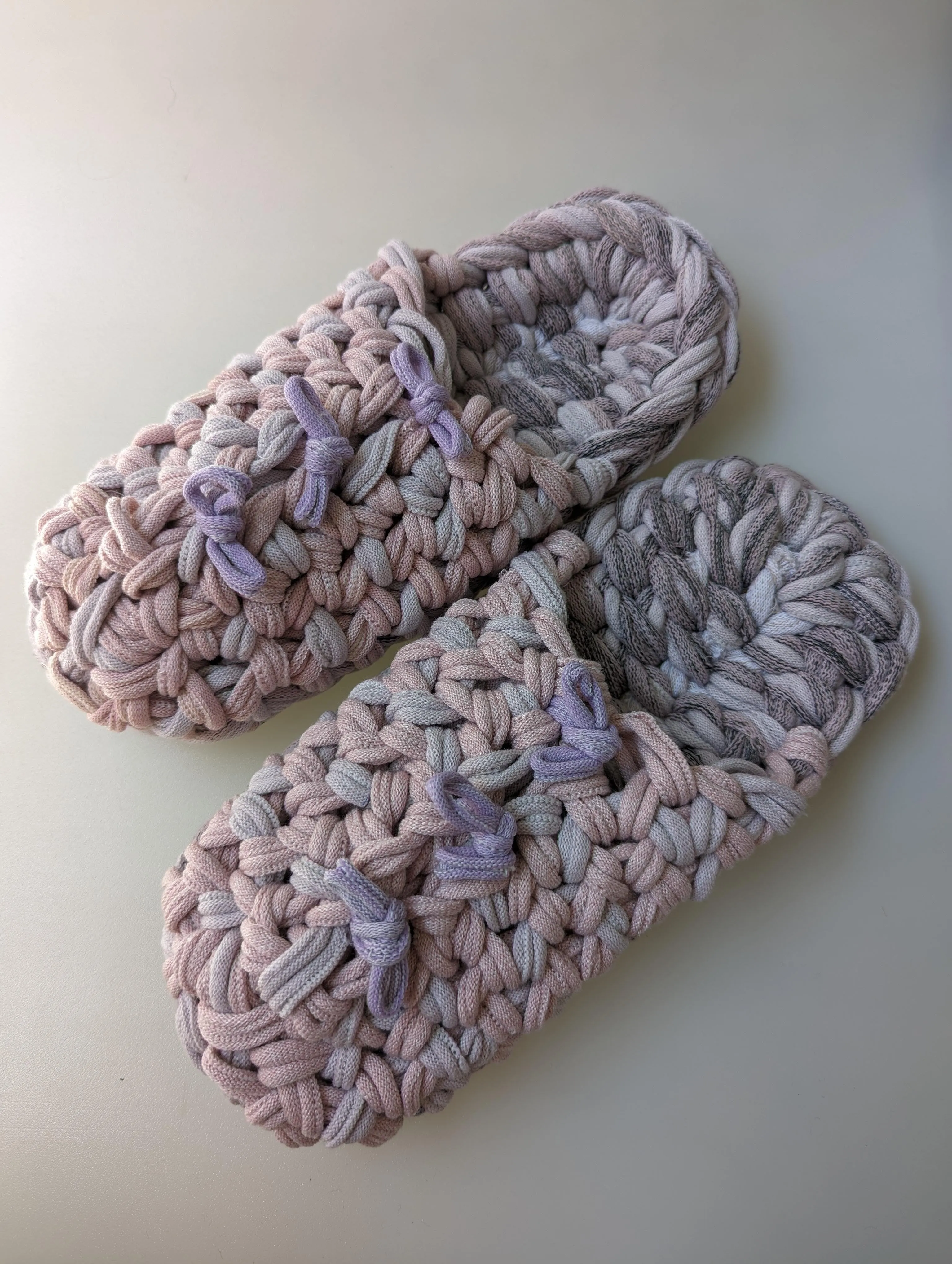 XL | Knit up-cycle slippers 2023-XL42 [XL]