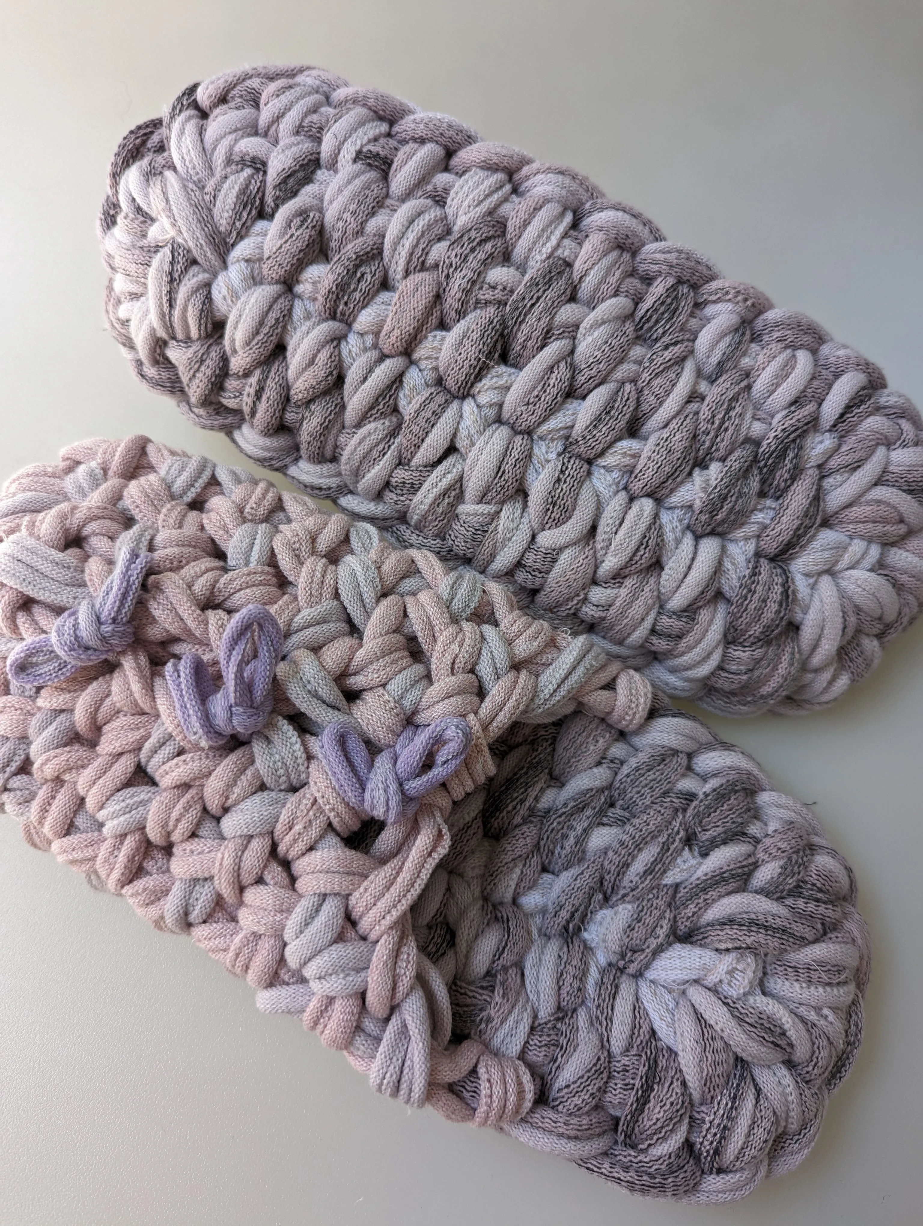 XL | Knit up-cycle slippers 2023-XL42 [XL]