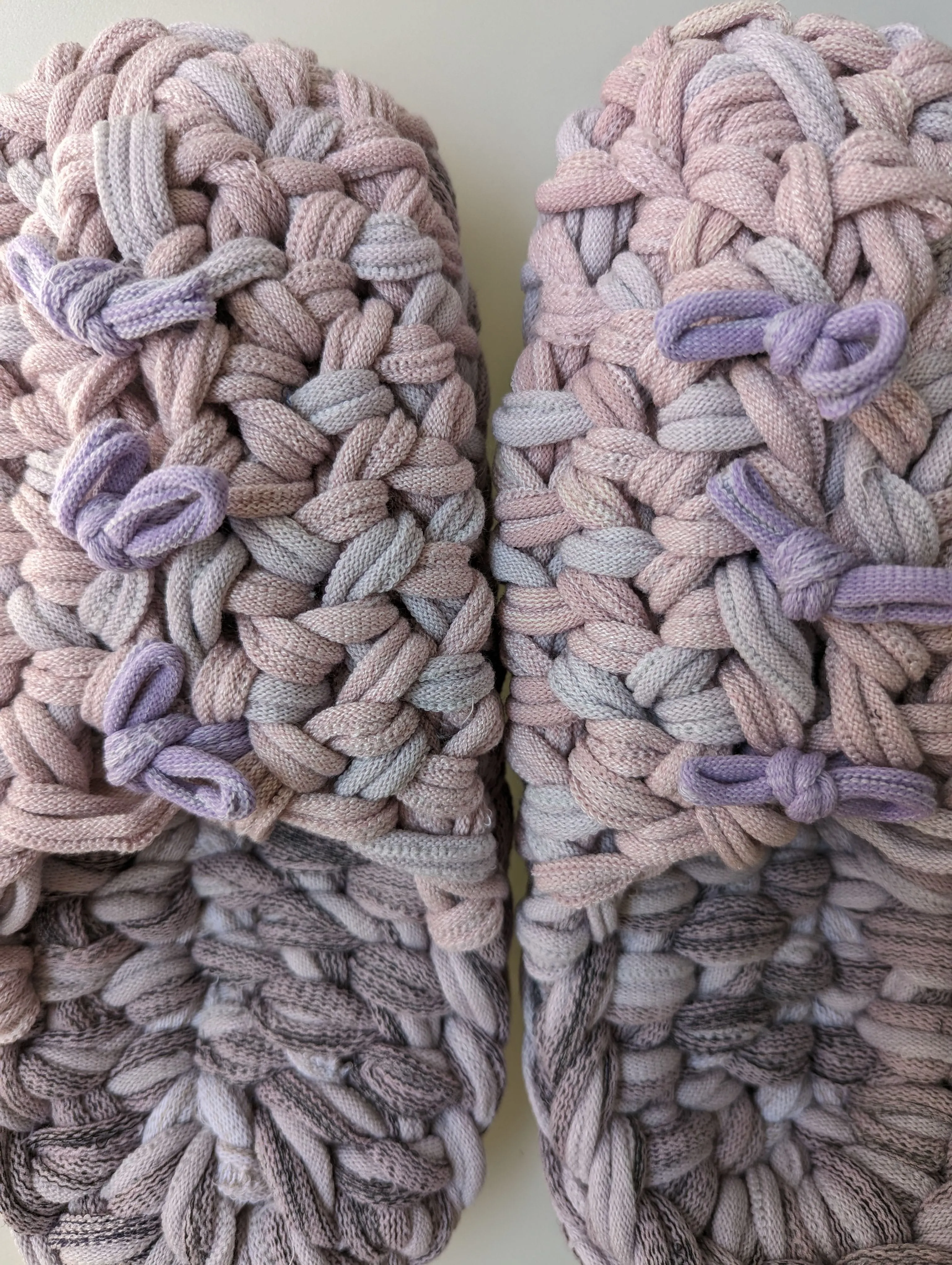 XL | Knit up-cycle slippers 2023-XL42 [XL]